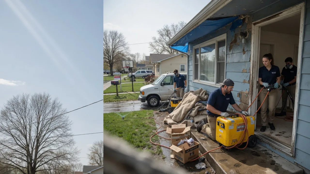 Basement Flood Cleanup in Tabor, SD near me